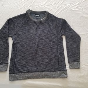 Carbon French Terry sweatshirt. Size S youth
